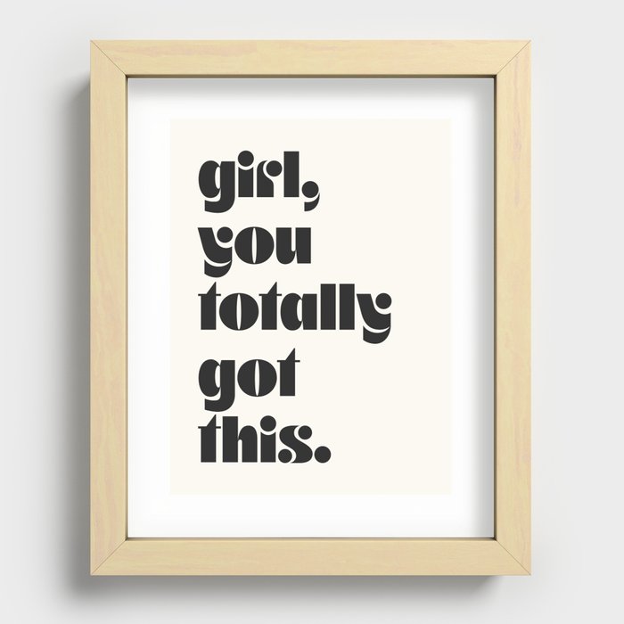 Recessed Framed Print