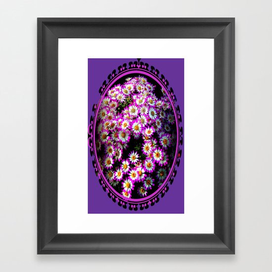 Flower Brooch Framed Art Print