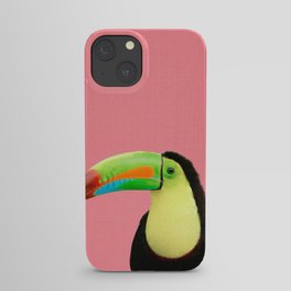 Toucan Bird - Pink iPhone Case