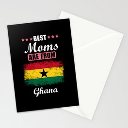 Best Moms are from Ghana Stationery Card