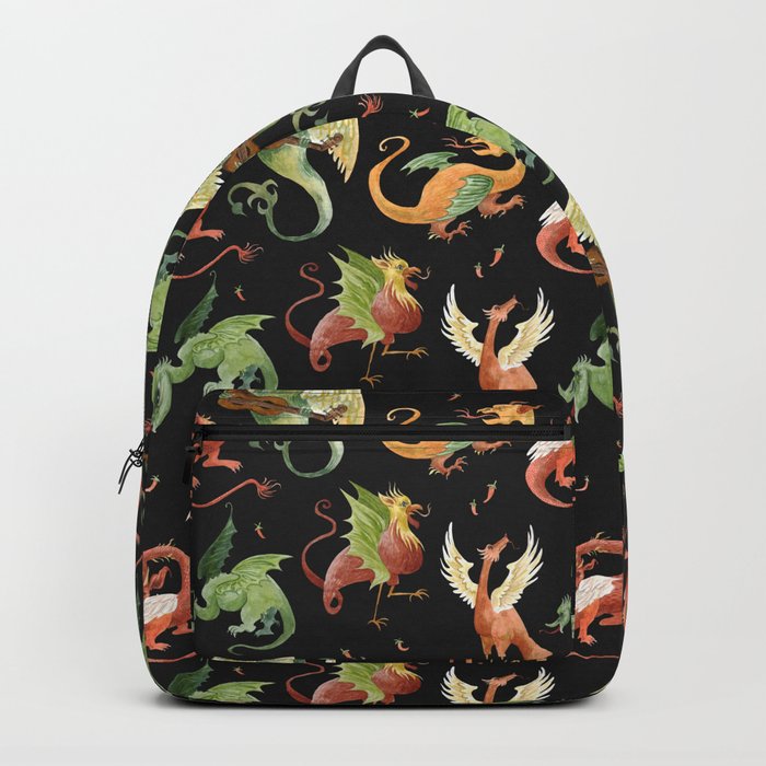 Medieval Chilli Dragons Backpack