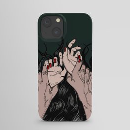Jungle of the Sleeping Flames iPhone Case