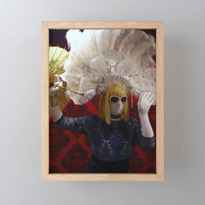 Well Hello! Framed Mini Art Print