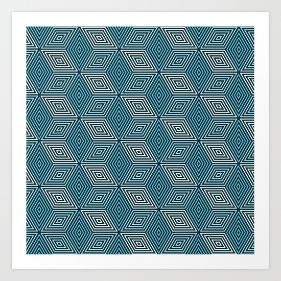 Op Art 37 Art Print