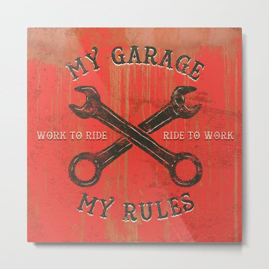 My garage Metal Print