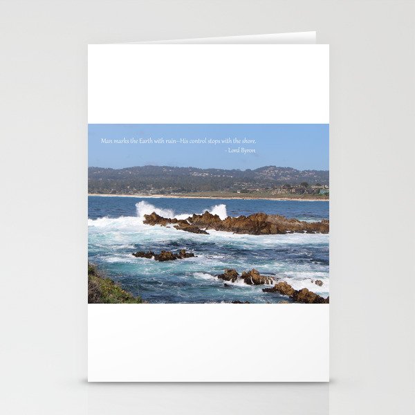 Man Marks the Earth with Ruin Stationery Cards