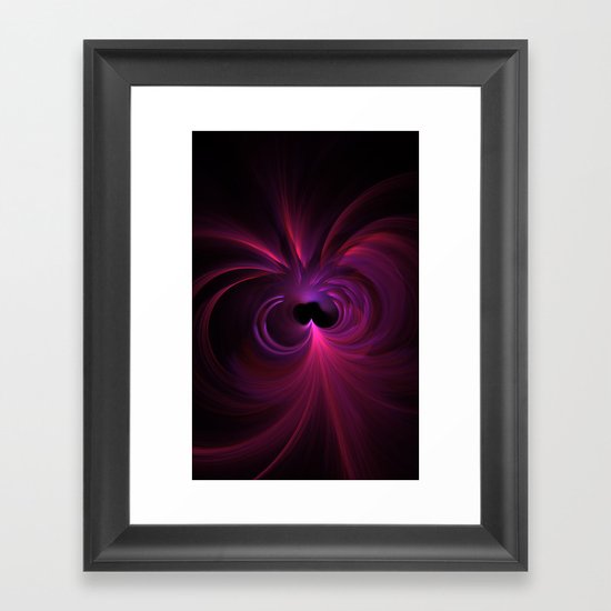 Into the Depths Framed Art Print
