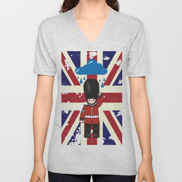 LONDON V Neck T Shirt