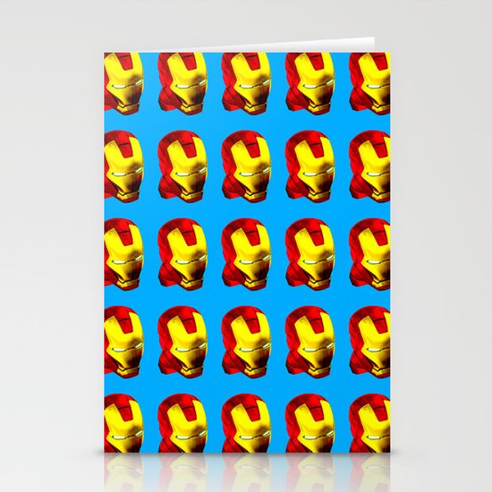 Iron Man Diptych Stationery Cards