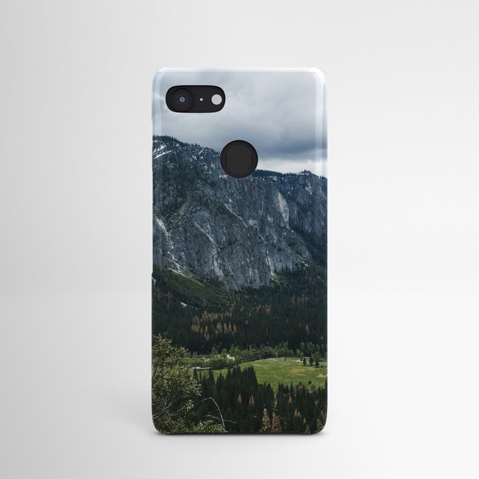 Fog Over Mountains (Yosemite National Park, California) Android Case