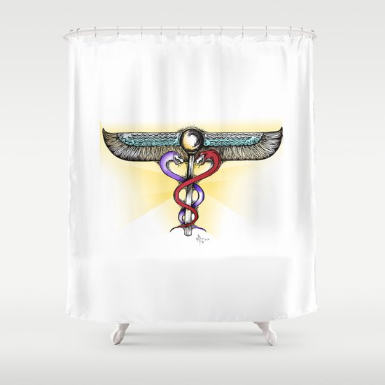 Egyptian Nirvana Shower Curtain