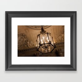 Lights of Versailles Framed Art Print