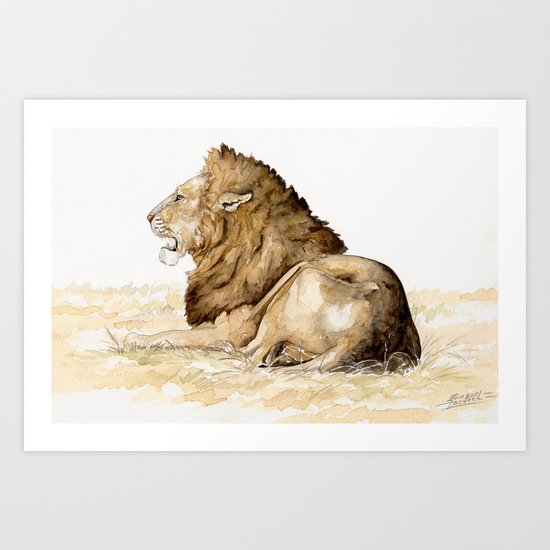 Africa10 Art Print