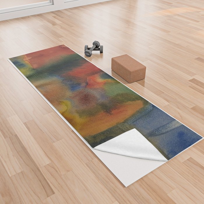 Smithsonian Abstract no. 6 Yoga Towel