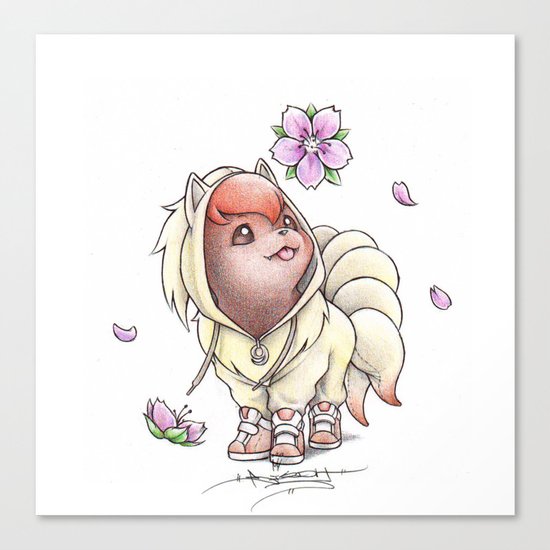 I too will Blossom Canvas Print