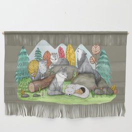Raised by Wolves Wall Hanging