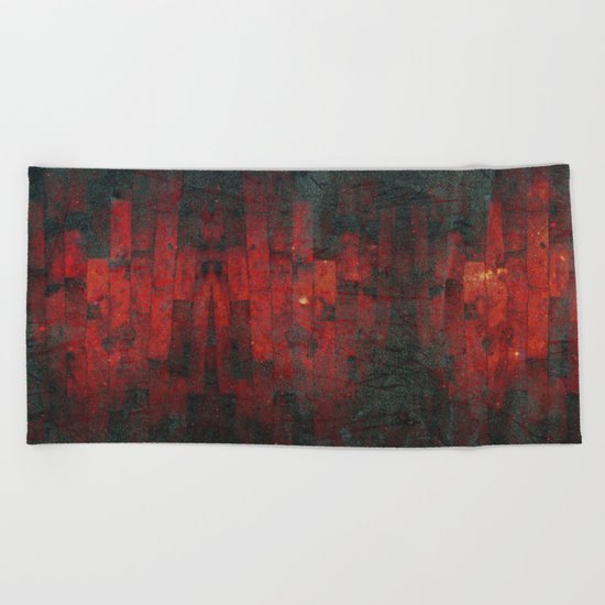 Ruddy Beach Towel