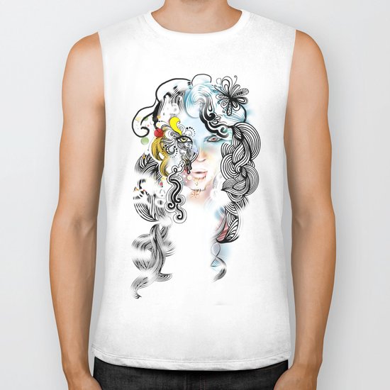 lined Biker Tank