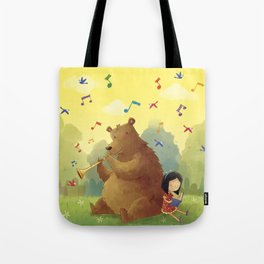 Friend Bear Tote Bag