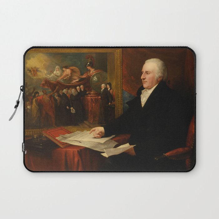 John Eardley Wilmot - Benjamin West - 1812 Laptop Sleeve