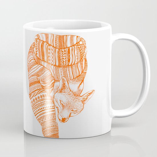 FOX IN THE SNOW Mug