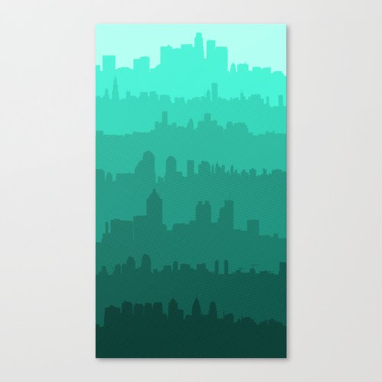 Skyline Canvas Print