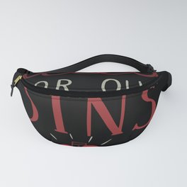 Christ Died For Our Sins Christian Religious Blessed Fanny Pack