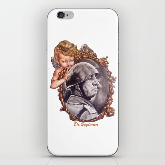 COME BACK OR LEAVE By Davy Wong iPhone & iPod Skin