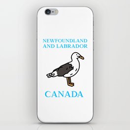 Newfoundland and Labrador, Seagull iPhone Skin