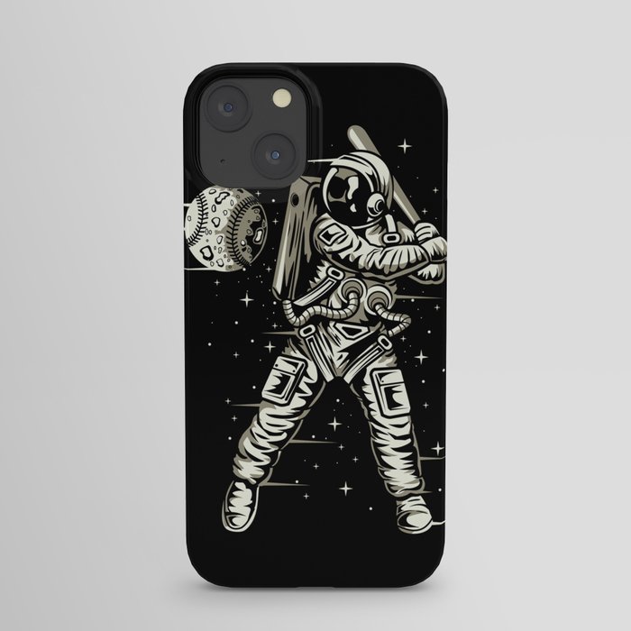 Space Baseball Astronaut iPhone Case