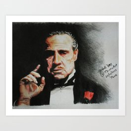 The Godfather Art Print
