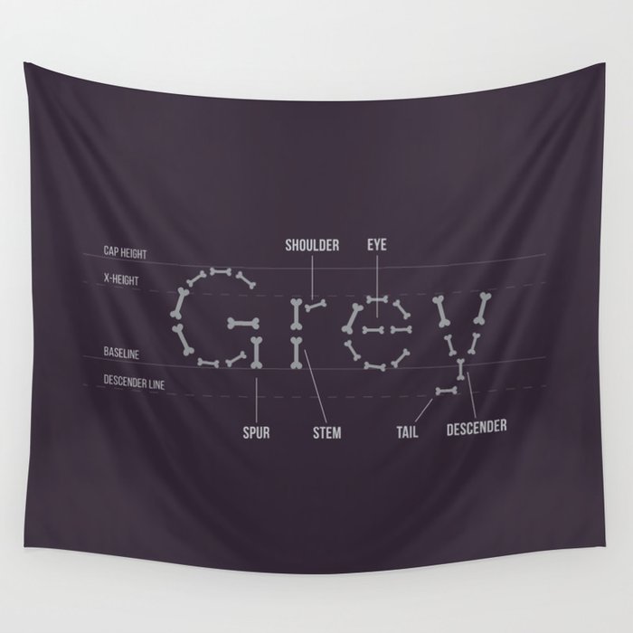 Grey's anatomy tapestry outlet
