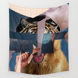 Mammals among themselves Wall Tapestry