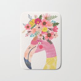 Flamingo Bath Mats For Any Bathroom Decor Style Society6