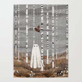 Mushroom forest Poster