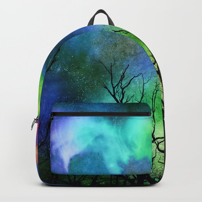 Aurora Sky Background 03 Backpack