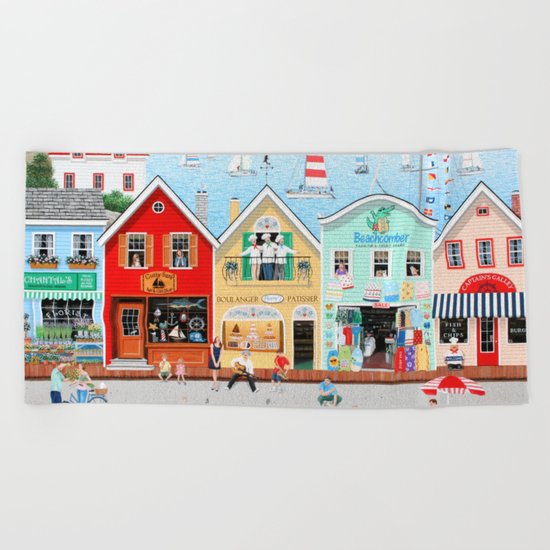 The Singing Bakers Beach Towel
