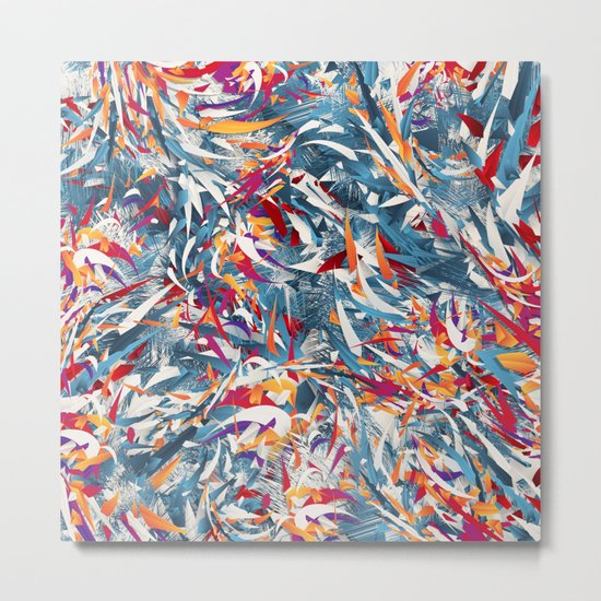 Excited Colours Metal Print