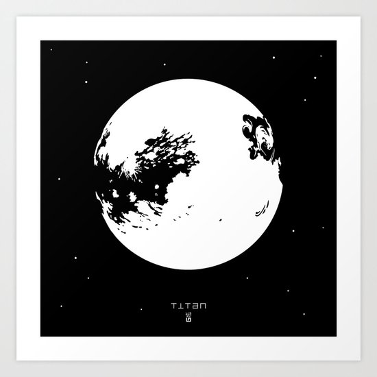 Titan Art Print