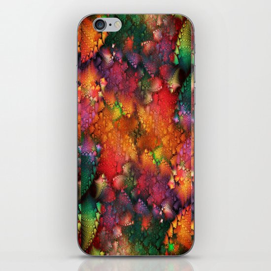 Dragon's tail pattern iPhone & iPod Skin