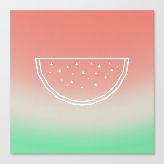 Watermelon Canvas Print