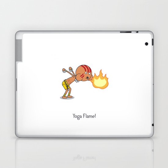 Yoga Flame! Laptop & iPad Skin