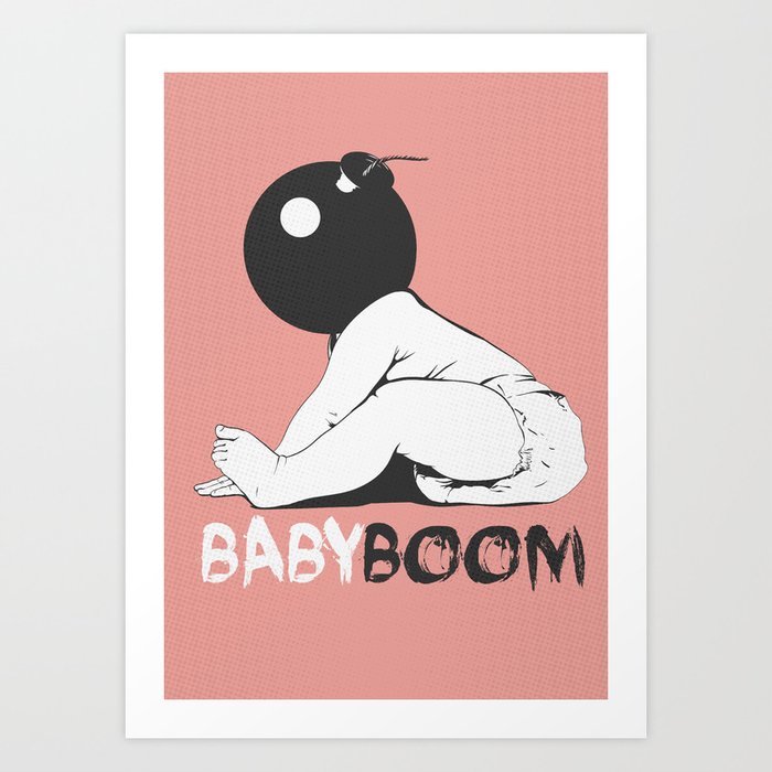 Baby Boom Art Print