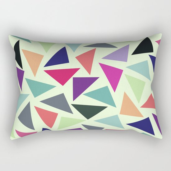 Geometric Pattern Rectangular Pillow