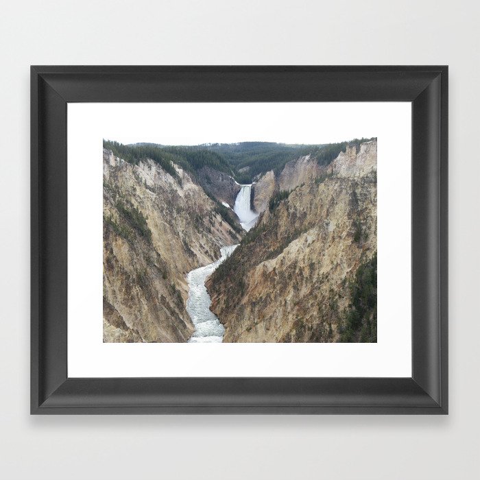 Artist Point - Yellowstone Framed Art Print