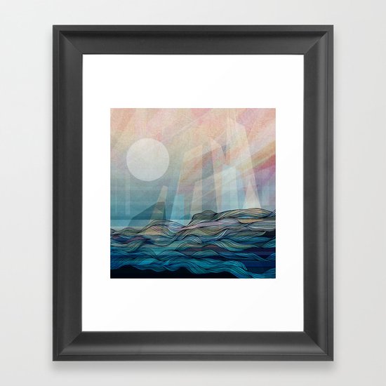Arctic morning Framed Art Print