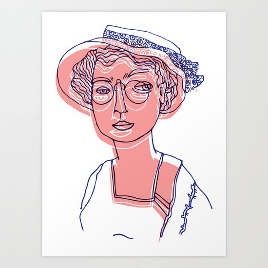 Dear Emma Art Print
