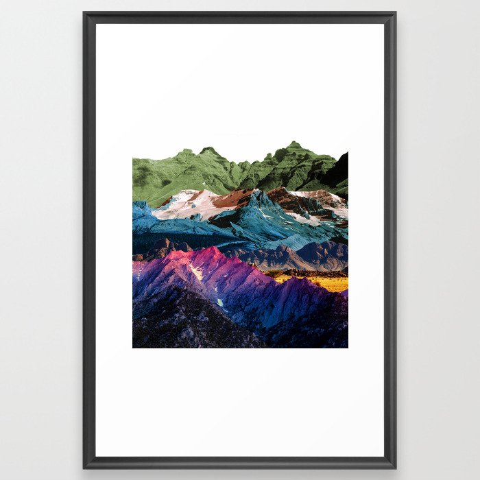 Dream Nature MOUNTAINS Framed Art Print