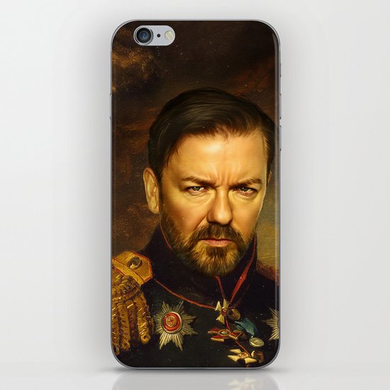 Ricky Gervais - replaceface iPhone & iPod Skin