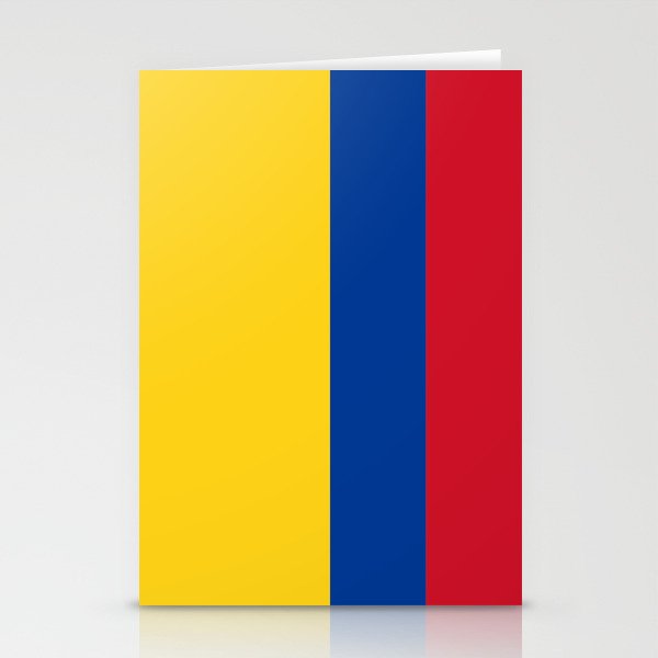 Flag of Colombia-Colombian,Bogota,Medellin,Marquez,america,south america,tropical,latine america Stationery Cards
